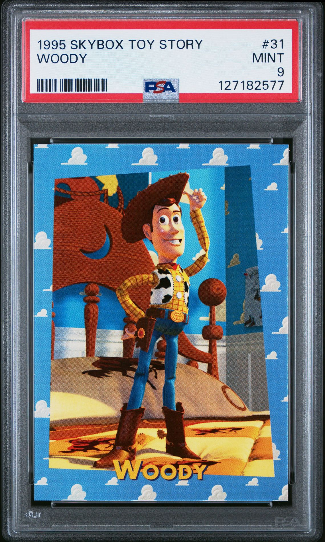1995 SkyBox SKYBOX TOY STORY #31 Woody front