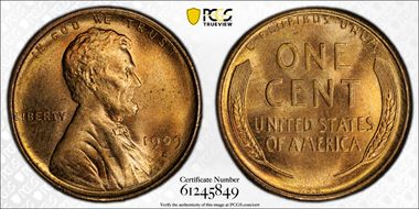 1909-S VDB 1C MS64RD