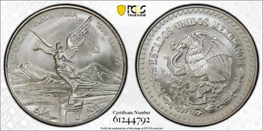 1998-Mo 1/2 oz Libertad Ag MS68