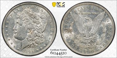 1894 $1 AU53