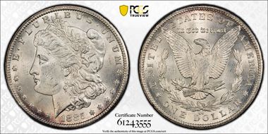 1885-CC $1 MS63