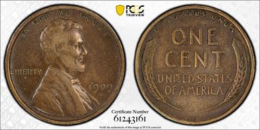 1909-S VDB 1C VF30BN