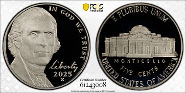 2025-S 5C First Strike PR70DCAM