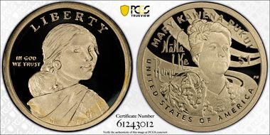 2025-S $1 Native American First Strike PR70DCAM