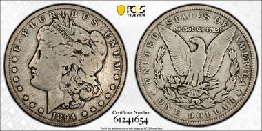 1894 $1 VG8