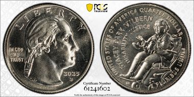 2025-S 25C Stacey Park Milbern First Strike MS66