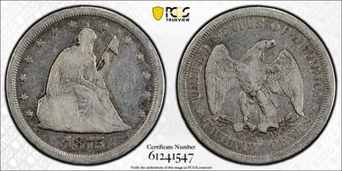 1875-S 20C VG10