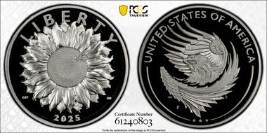 2025-P Medal American Liberty First Strike PR69DCAM
