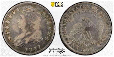 1817 50C O-105a VF25