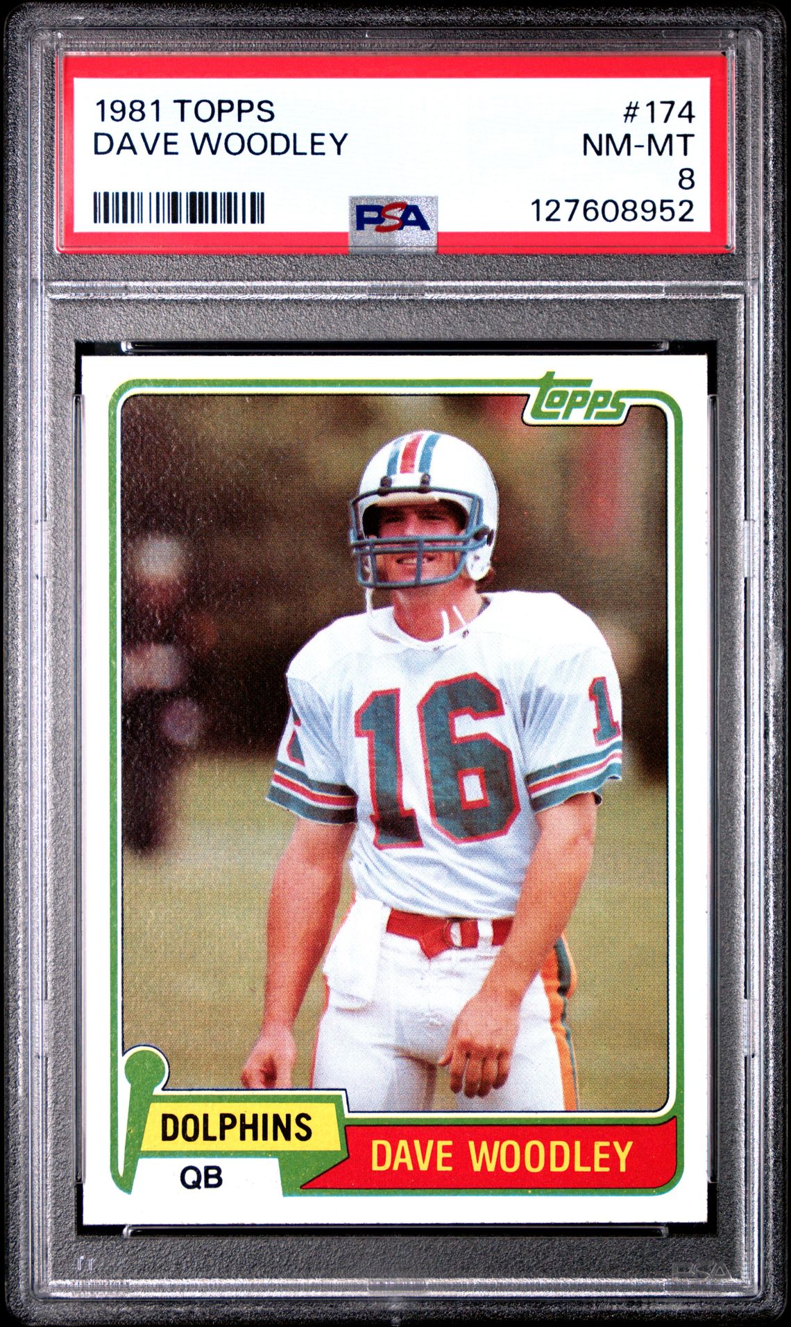 1981 Topps TOPPS #174 Dave Woodley front