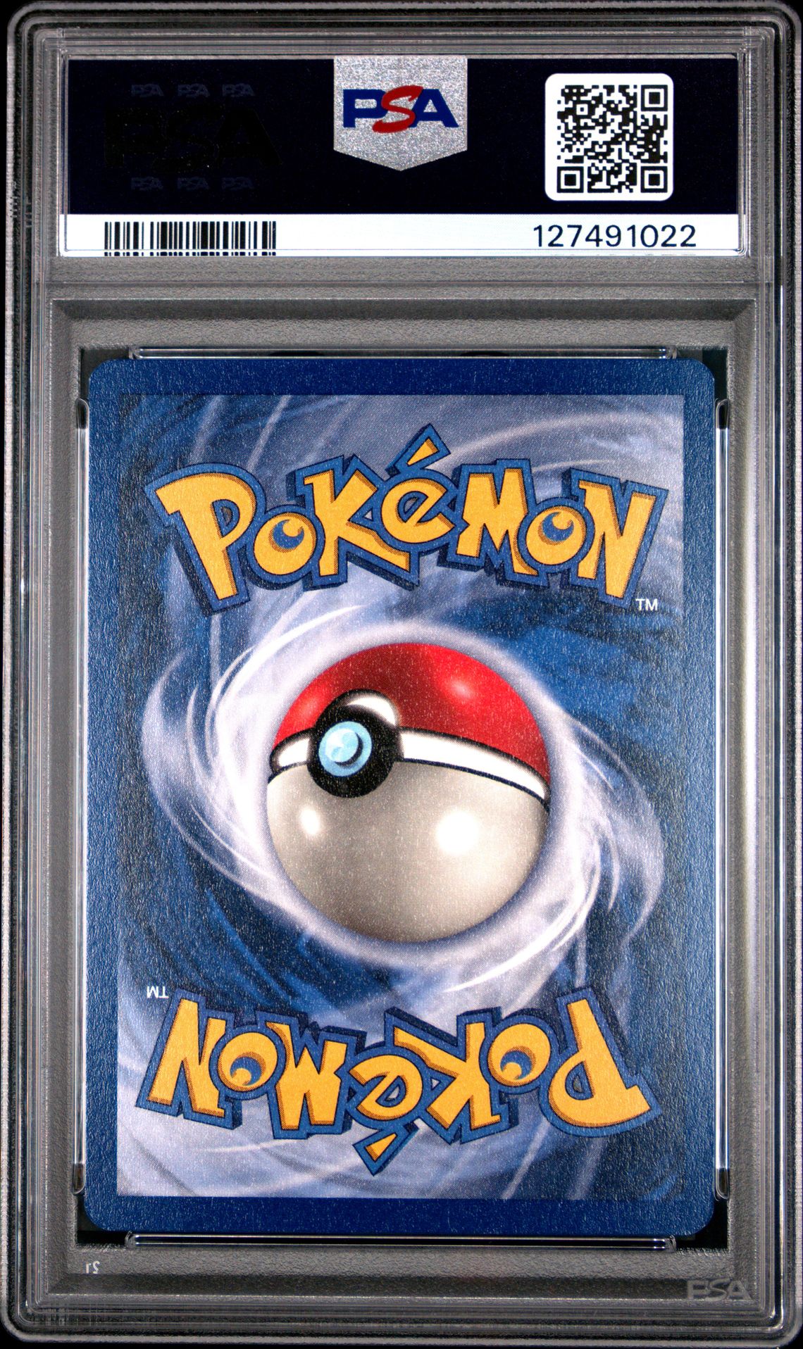 1999 Pokemon Fossil Gastly #33 Mint 9 back