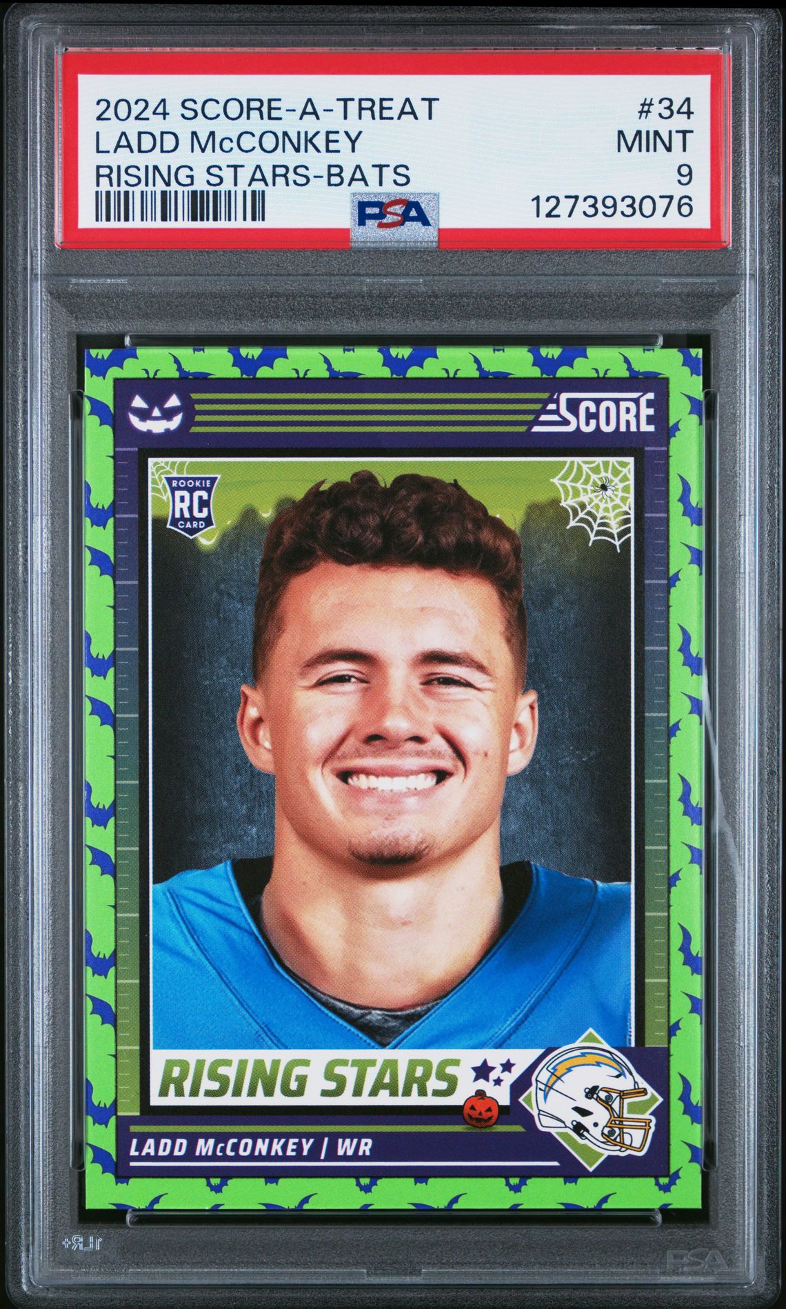 2024 Panini Score-A-Treat Rising Stars Ladd Mcconkey #34 (Rising Stars-Bats) Mint 9 front