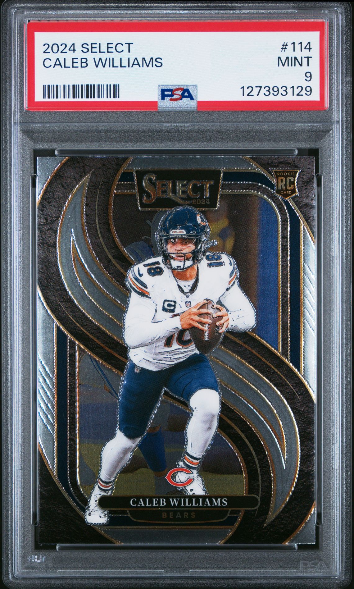 2024 Panini Select Caleb Williams #114 Mint 9 front