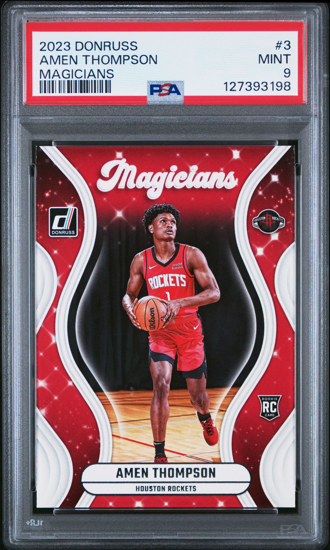 2023 Panini Donruss Magicians Amen Thompson #3 Mint 9 front