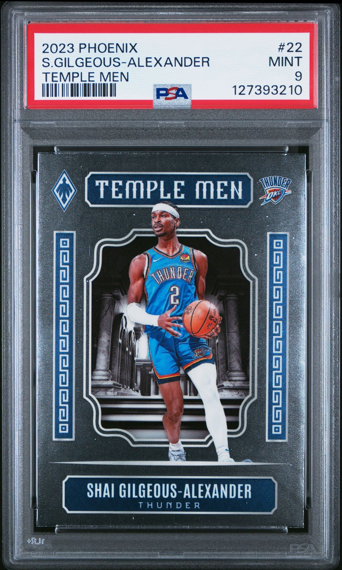 2023 Panini Phoenix Temple Men S.gilgeous-Alexander #22 Mint 9 front