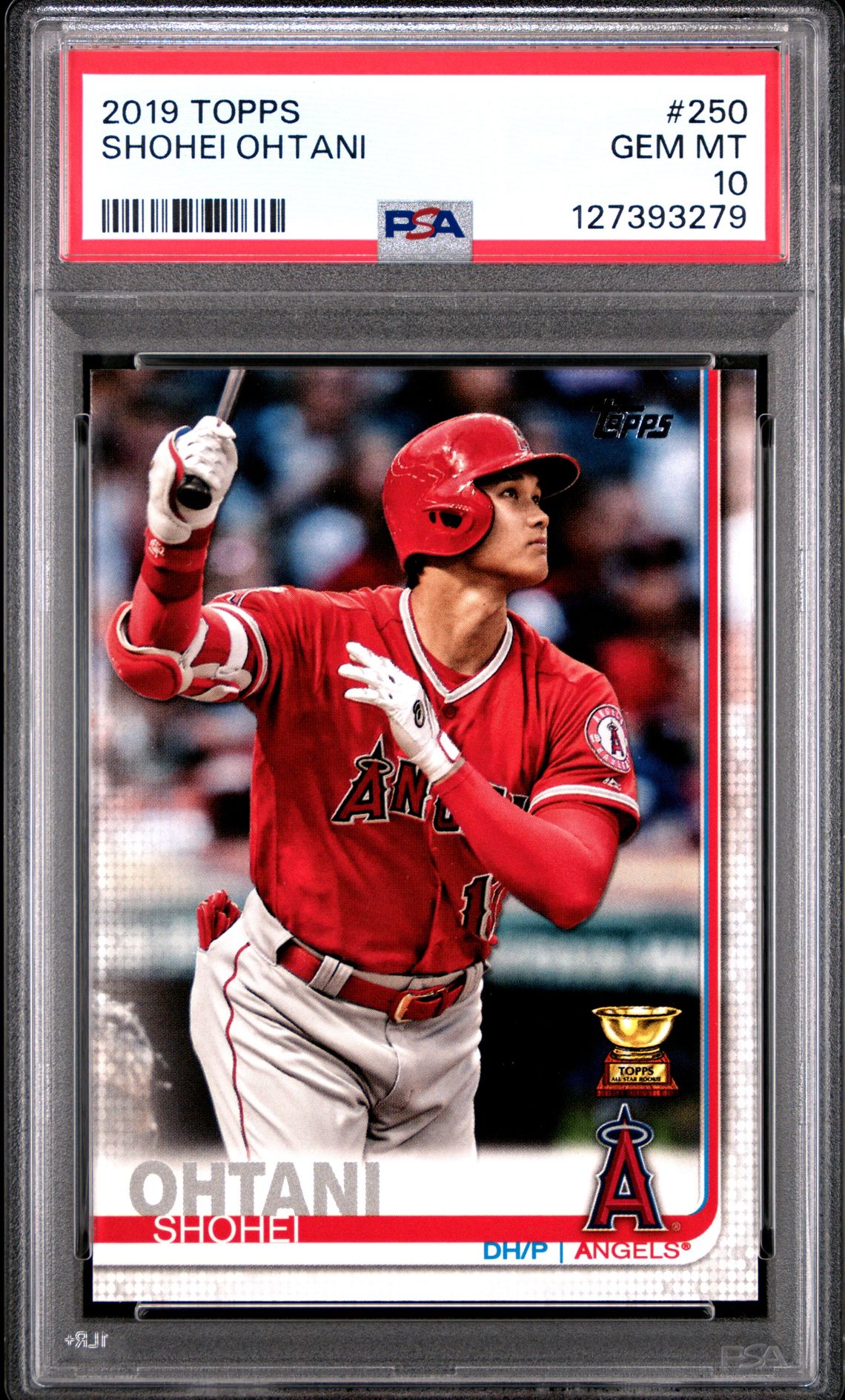 2019 Topps Shohei Ohtani #250 Gem Mt 10 front