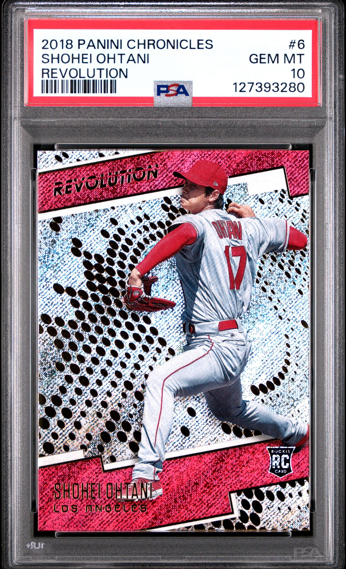 2018 Panini Chronicles Revolution Shohei Ohtani #6 (Revolution) Gem Mt 10 front