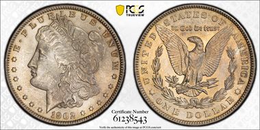 1902 $1 MS64