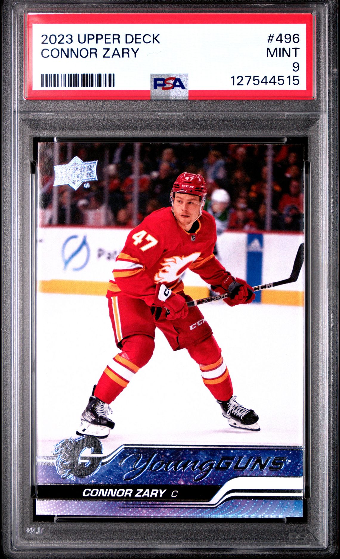 2023 Upper Deck Connor Zary #496 Mint 9 front