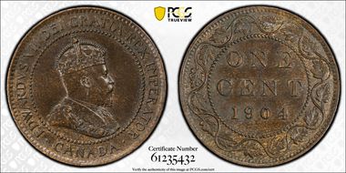 1904 1C MS63BN