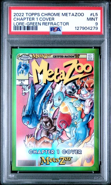 2022 Topps Topps Chrome #L5 Metazoo Cryptid Nation front