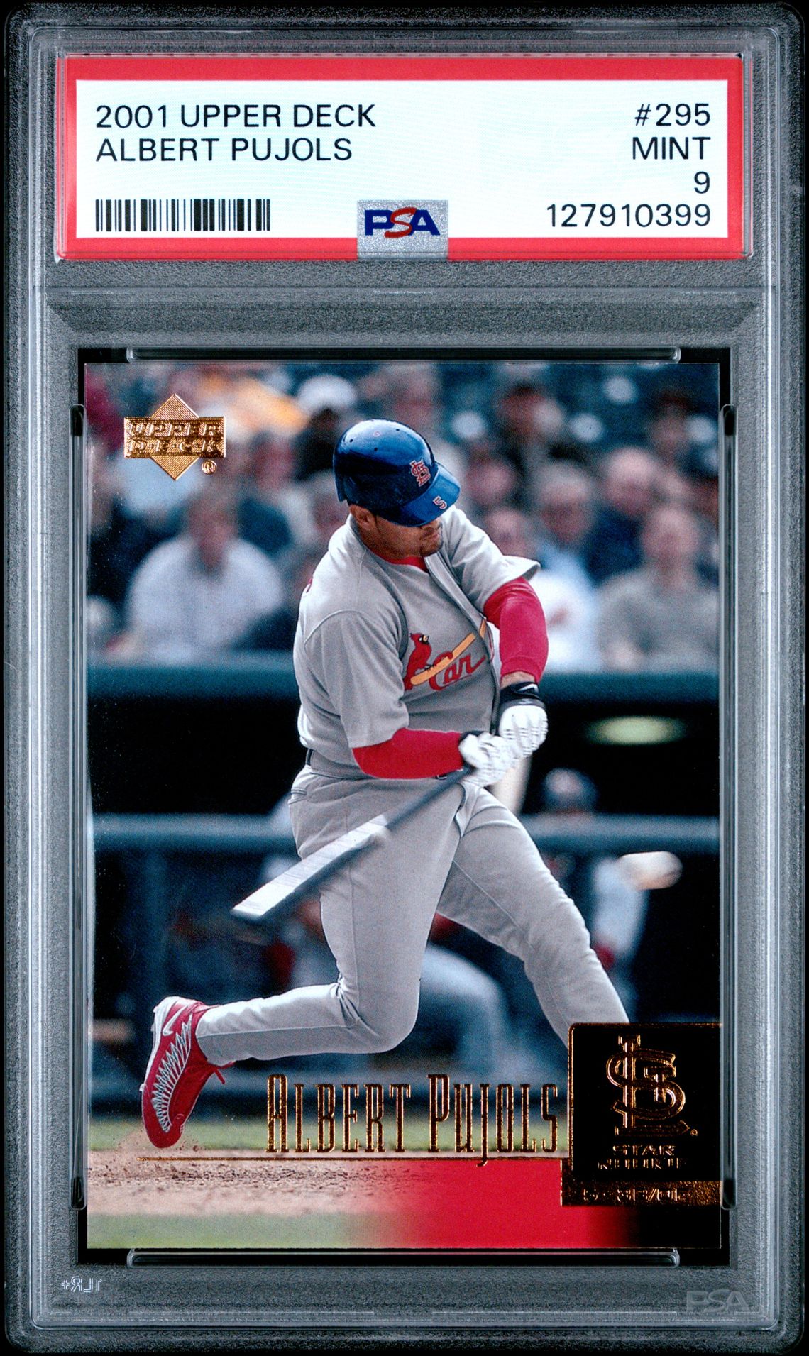 2001 Upper Deck #295 Albert Pujols front