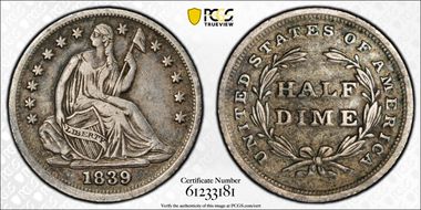 1839 H10C No Drapery VF35