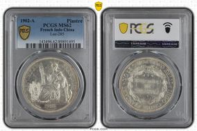 1902-A Piastre Lec-285 MS62