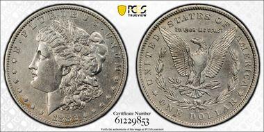1882-O $1 VAM 7, O/O N1