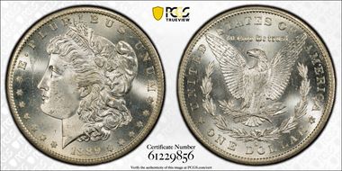 1889-S $1 MS65