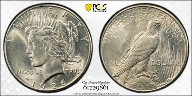 1926 $1 MS62