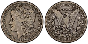 1893 $1 F15
