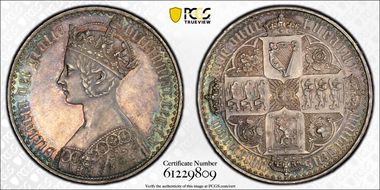 1847 Crown ESC-2571 UNDECIMO edge PR62