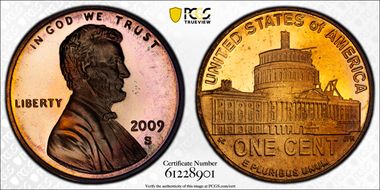 2009-S 1C Lincoln-Presidency PR68DCAM