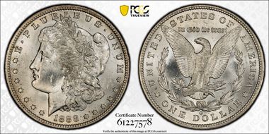 1888-O $1 MS64