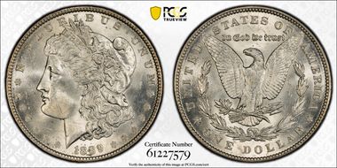 1889 $1 MS63