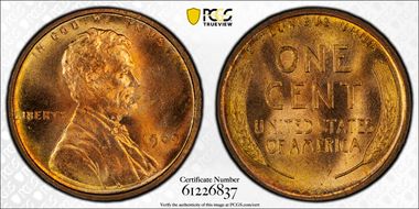 1909 VDB 1C MS65RD