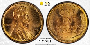 1909 VDB 1C MS65RD