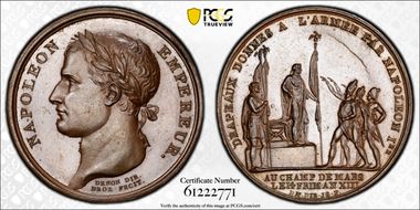 An XIII (1804) Medal Bramsen-357 Bronzed AE Distribution of Standards SP64