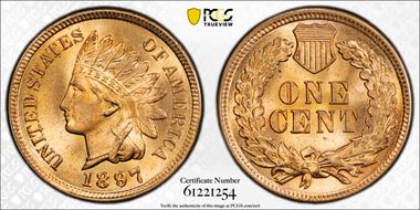 1897 1C RPD FS-402 S-8 MS66RD