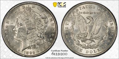 1896 $1 MS61