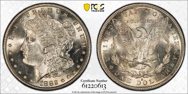 1882-S $1 MS63