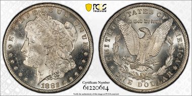 1882-CC $1 MS63