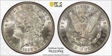 1888-O $1 MS62