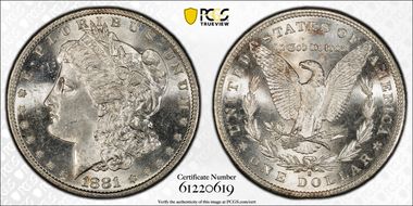 1881-S $1 N1