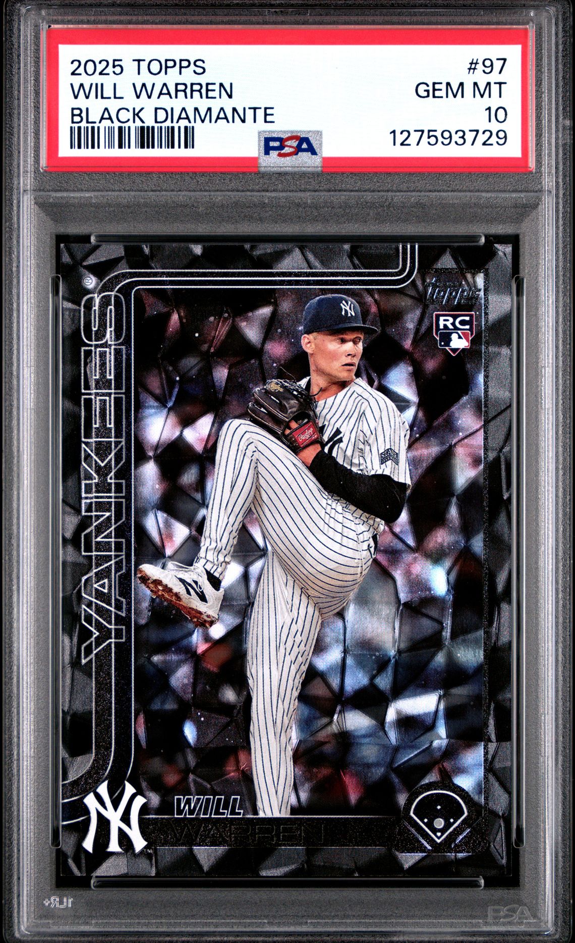 2025 Topps TOPPS Black #97 Will Warren front