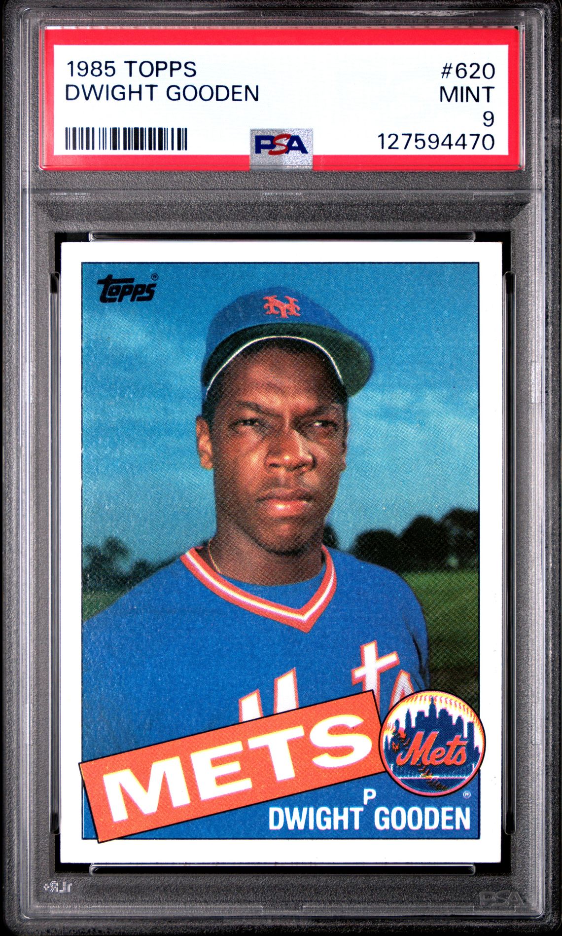 1985 Topps Dwight Gooden #620 Mint 9 front