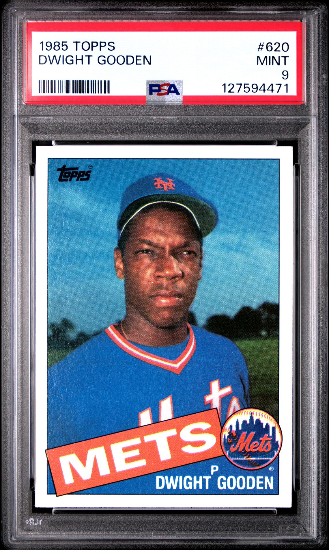 1985 Topps Dwight Gooden #620 Mint 9 front