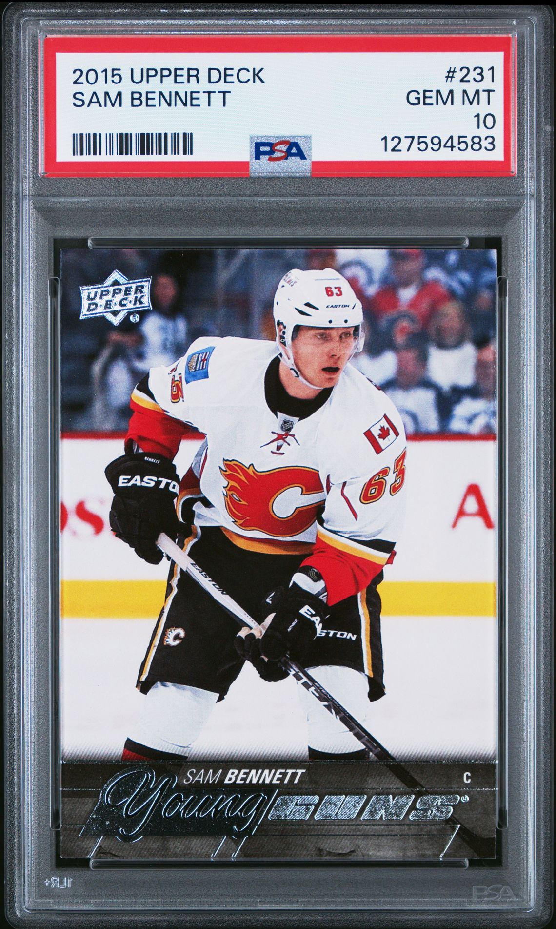 2015 Upper Deck Sam Bennett #231 Gem Mt 10 front