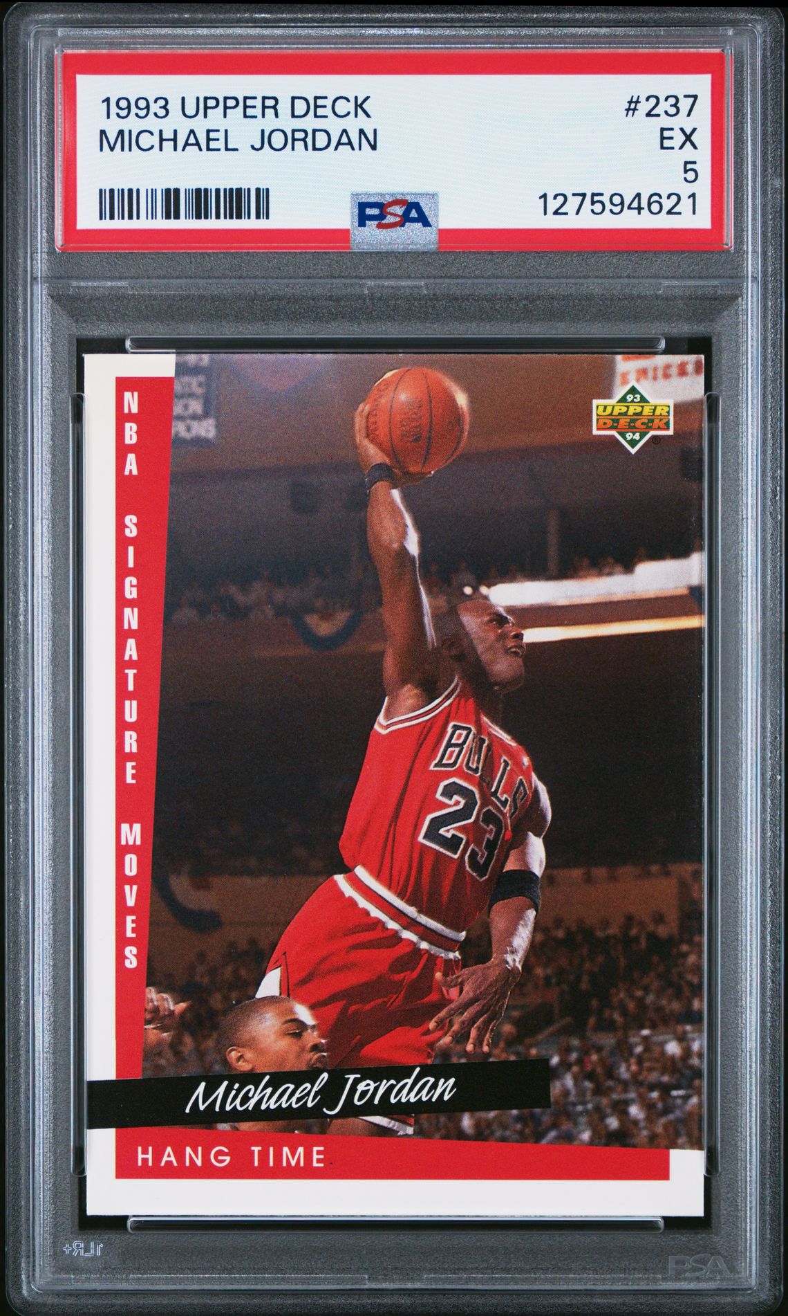 1993 Upper Deck Michael Jordan #237 Ex 5 front